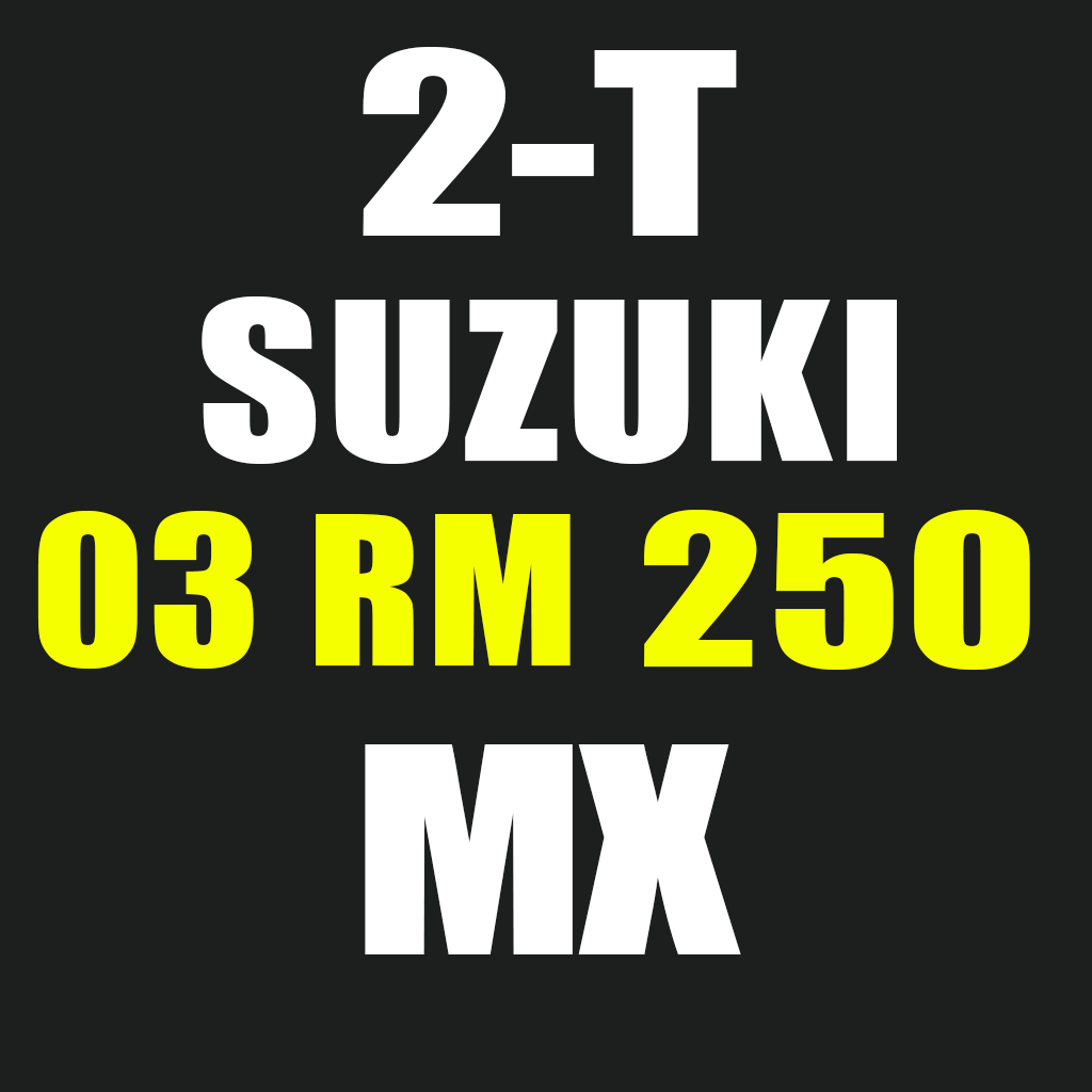 '03 Suzuki RM 250 2-T MX Setup