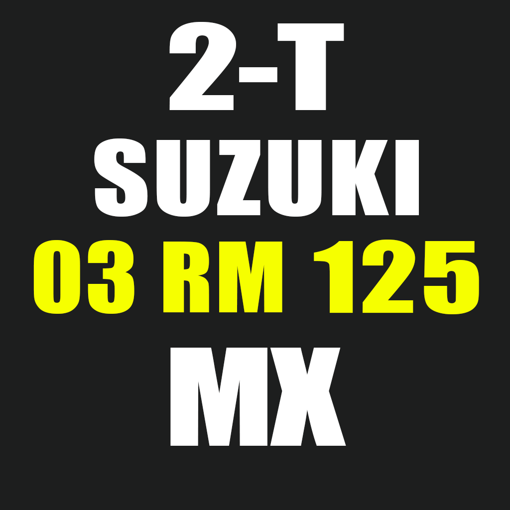 '03 Suzuki RM 125 2-T MX Setup