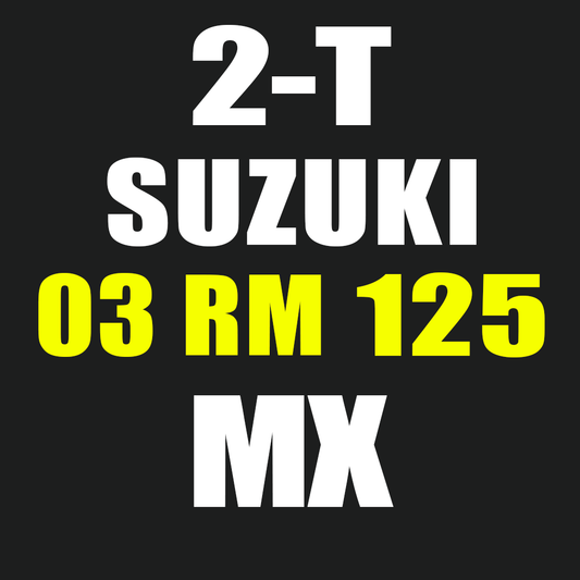 '03 Suzuki RM 125 2-T MX Setup