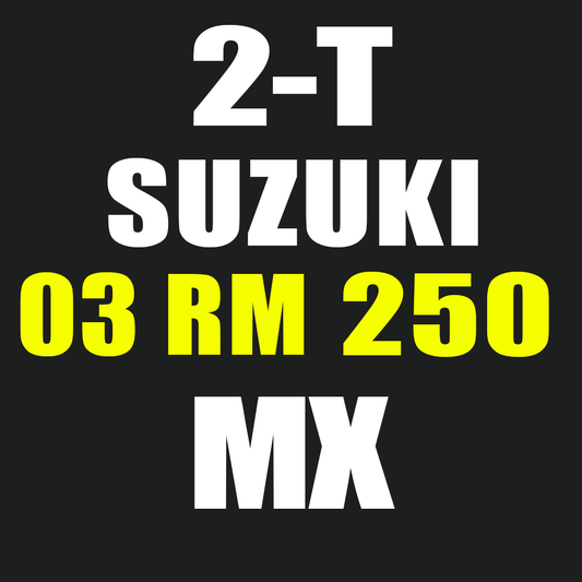 '03 Suzuki RM 250 2-T MX Setup