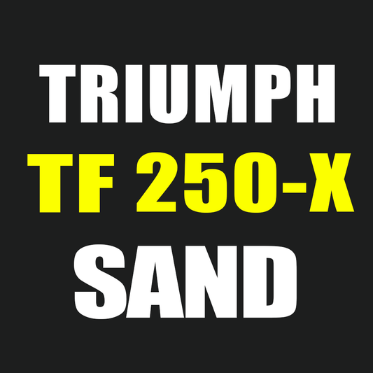 Triumph TF 250-X SAND MX Setup